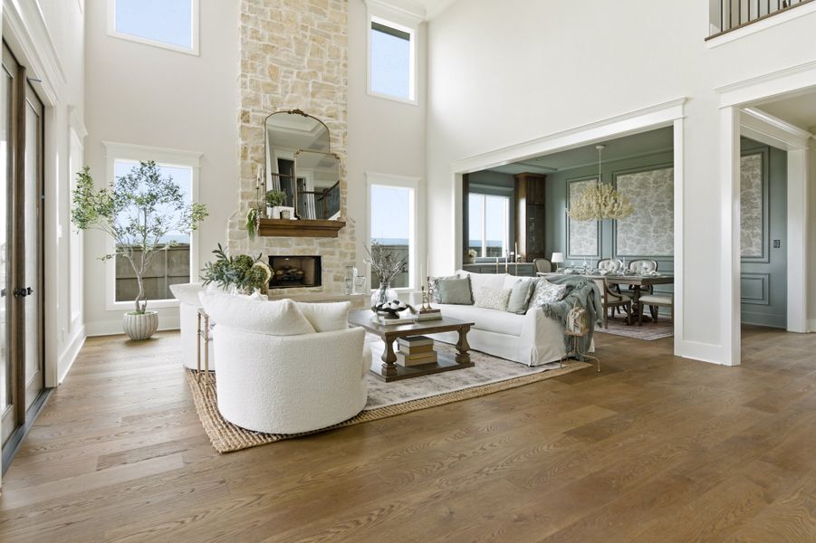Furnished interior in a model home at Stella Ranch in Bryan (Image 20). Furnished interior in a model home at Stella Ranch in Bryan (Image 20).