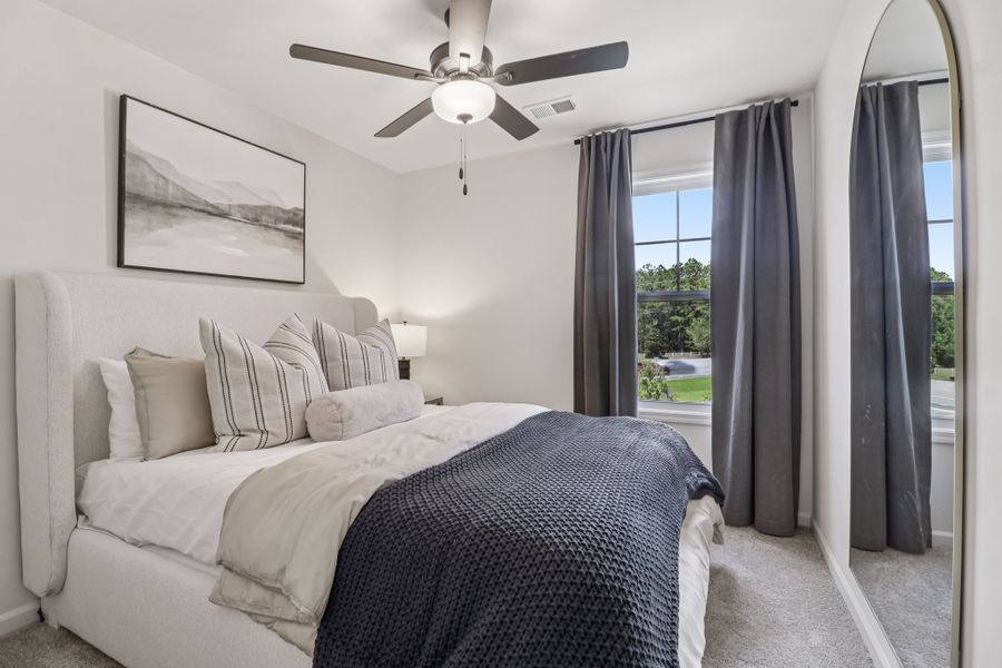 Furnished interior in a model home at Walker’s Trail in Lexington (Image 20).
