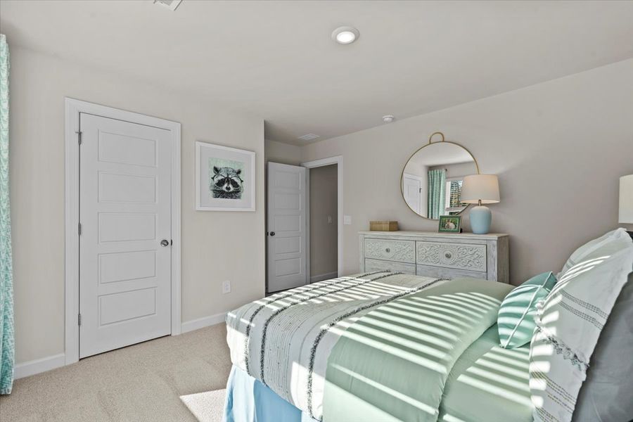 Furnished interior in a model home at Shiloh Valley in Piedmont (Image 13).