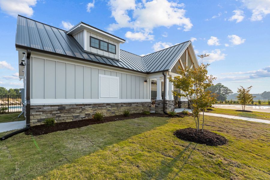 Front exterior of a home in the Eli's Ridge community, located in Winterville, NC (Image 2).