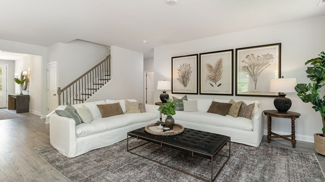 Furnished interior in a model home at Lochaven in Conway (Image 5). Furnished interior in a model home at Lochaven in Conway (Image 5).