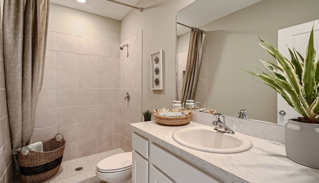 Furnished interior in a model home at Palm Cay in Florida City (Image 19).