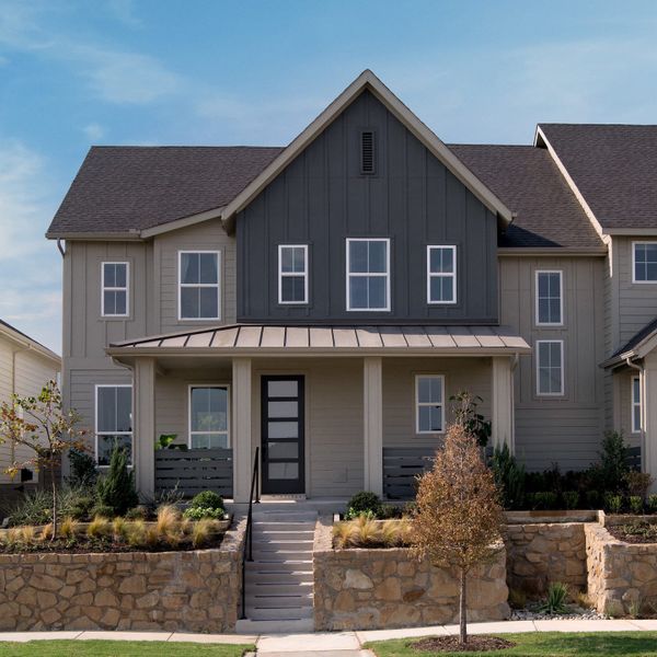 Front exterior of a home in the Harvest 35s community, located in Argyle, TX (Image 3).