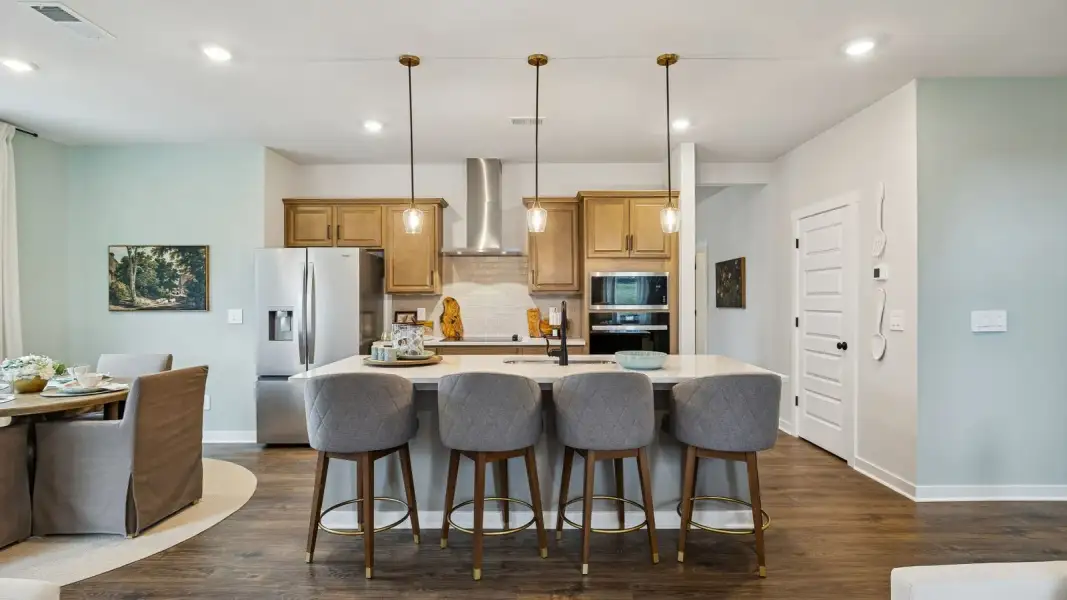 Furnished interior in a model home at Walnut Ridge in Lebanon (Image 8).