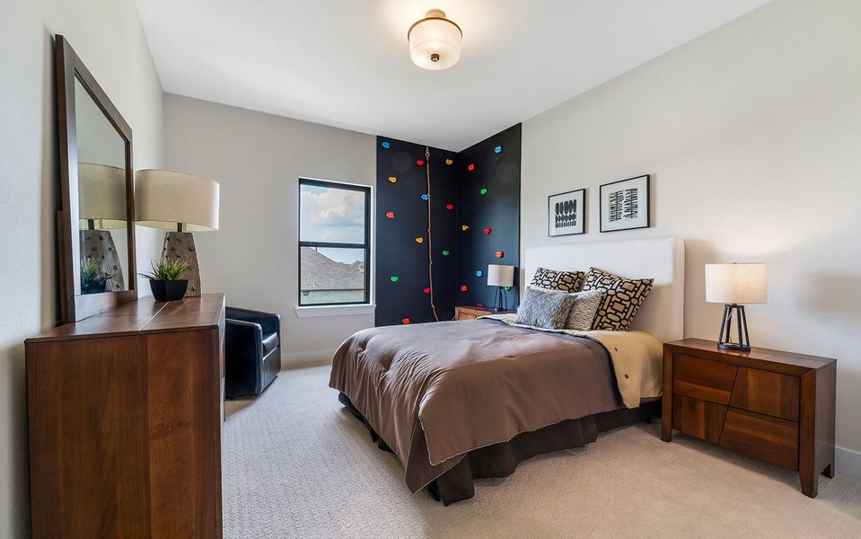 Furnished interior in a model home at Marvida in Cypress (Image 48).