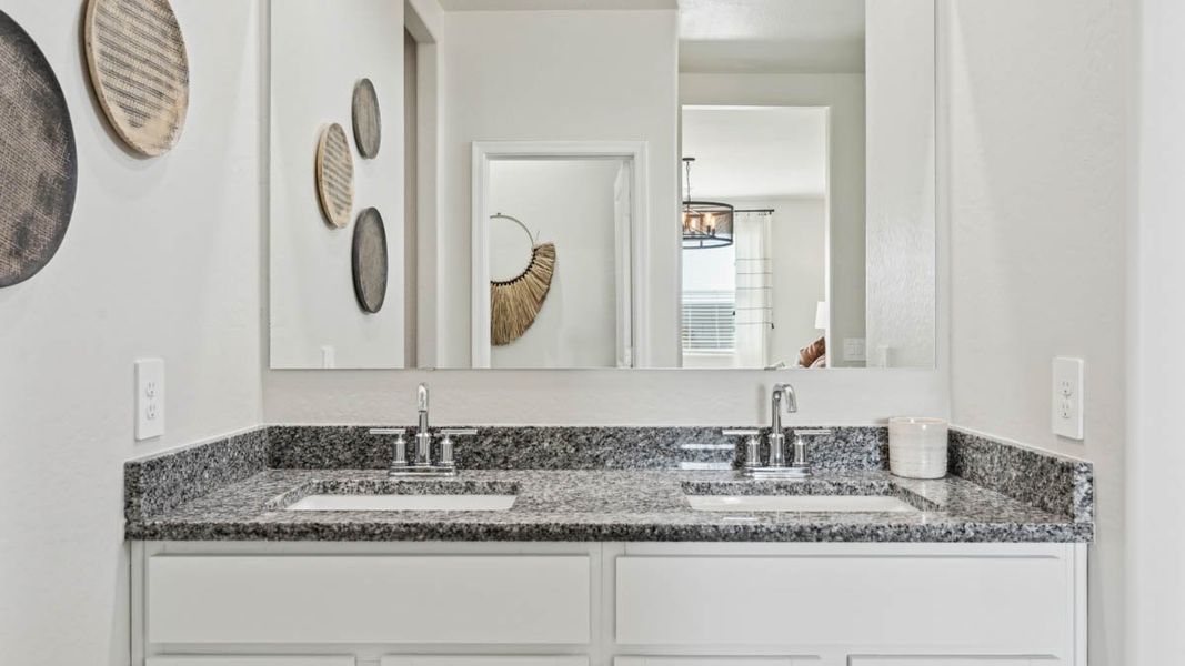 Furnished interior in a model home at Heartland Ranch in Coolidge (Image 35). Furnished interior in a model home at Heartland Ranch in Coolidge (Image 35).