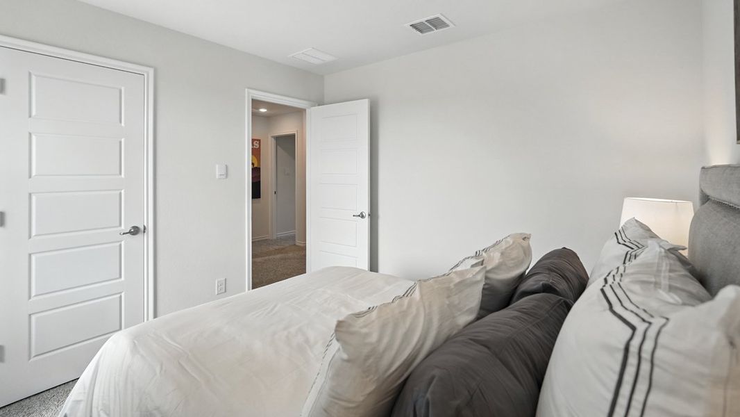 Furnished interior in a model home at Lilybrooke at Legacy Hills in Celina (Image 56).