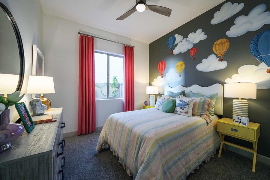 Furnished interior in a model home at Tavolo at Soleo in San Tan Valley (Image 5). Furnished interior in a model home at Tavolo at Soleo in San Tan Valley (Image 5).