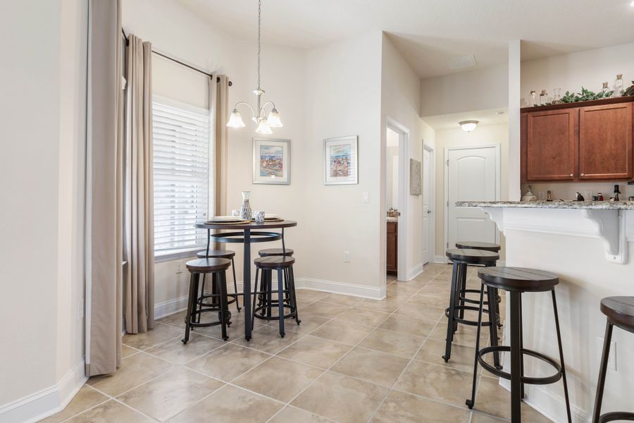 Furnished interior in a model home at Palm Coast in Palm Coast (Image 19).