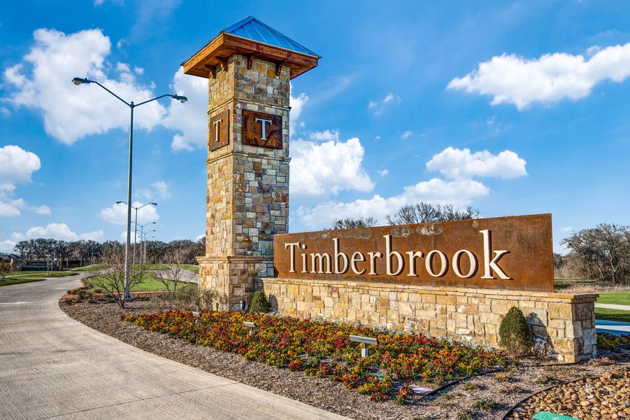 Front exterior of a home in the Timberbrook community, located in Justin, TX (Image 37). Front exterior of a home in the Timberbrook community, located in Justin, TX (Image 37).