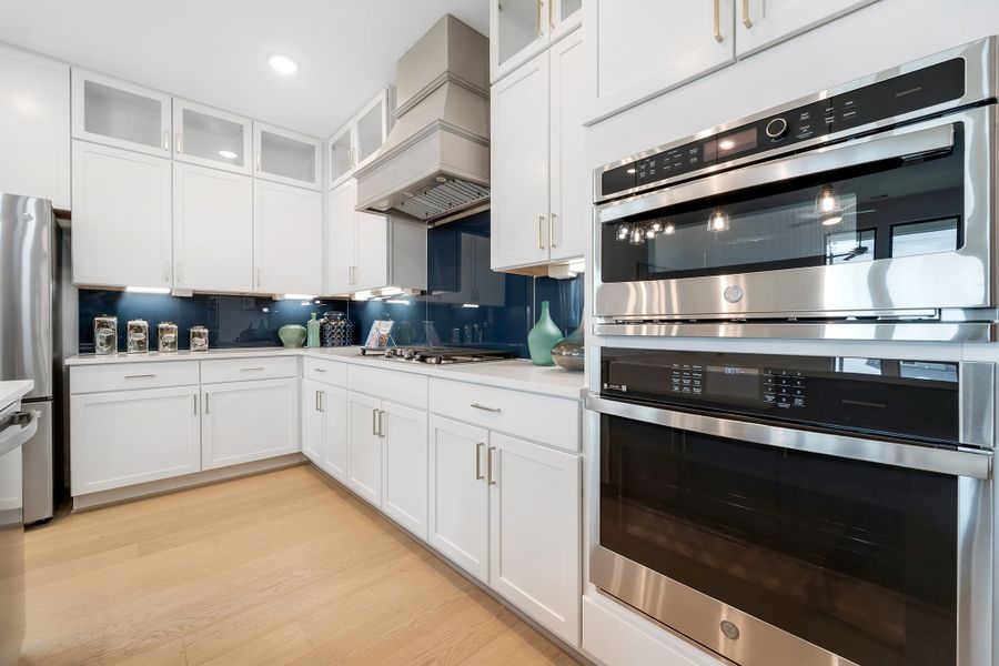 Furnished interior in a model home at Mulberry Farms in Santa Fe (Image 25).
