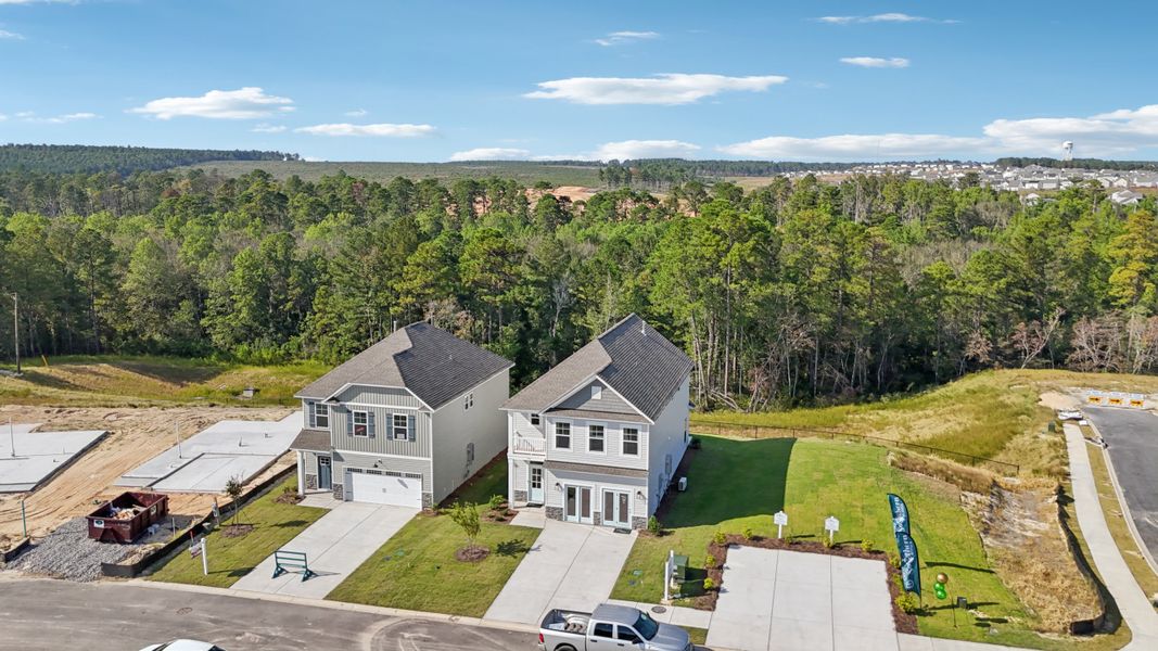 Aerial view of the Sylvan Park community in Graniteville, SC, showing layout and nearby surroundings (Image 1).