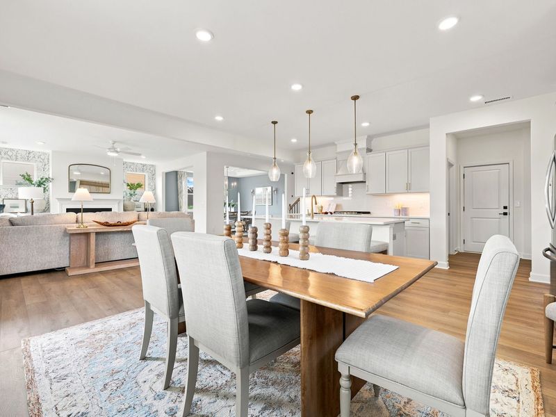 Furnished interior in a model home at Montrose in Aberdeen (Image 42).