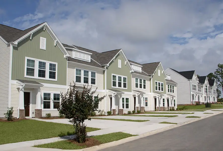 Front exterior of a home in the Astoria community, located in Columbia, SC (Image 2).