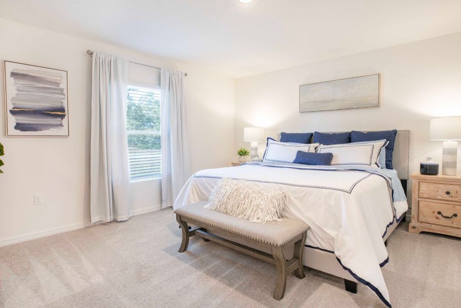 Furnished interior in a model home at Palm Bay in Palm Bay (Image 7).