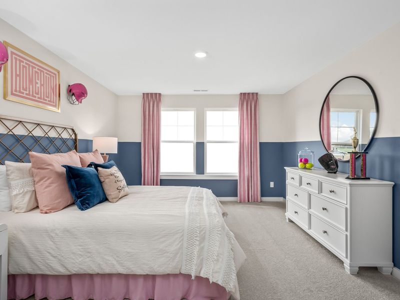 Furnished interior in a model home at Bradshaw Farms in Mount Juliet (Image 31).