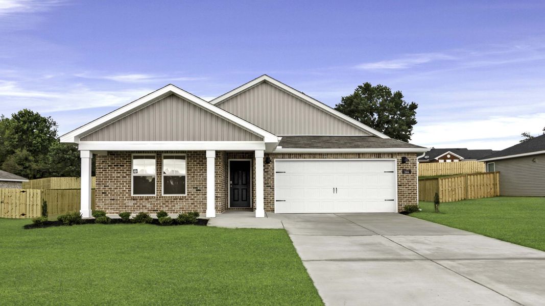 Front exterior of a home in the Bailey Park community, located in Fayetteville, TN (Image 1). Front exterior of a home in the Bailey Park community, located in Fayetteville, TN (Image 1).