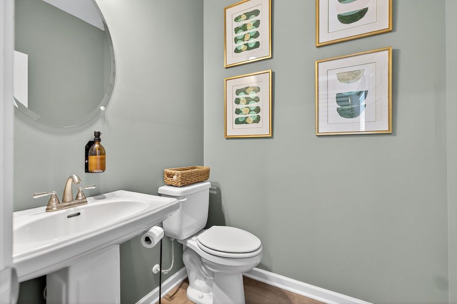 Furnished interior in a model home at Glendale Towns in Conyers (Image 103). Furnished interior in a model home at Glendale Towns in Conyers (Image 103).