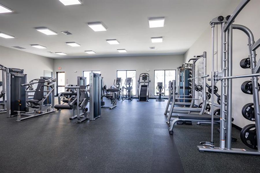 No need to pay those hefty gym memberships, enjoy amenities right at home.
