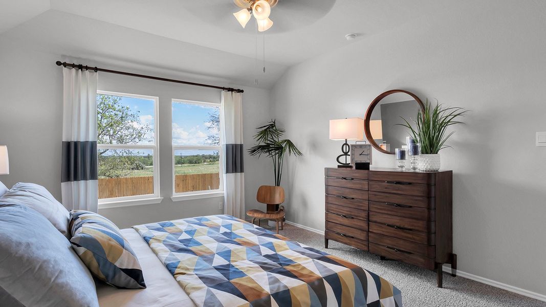 Furnished interior in a model home at Oak Ridge in Temple (Image 11).