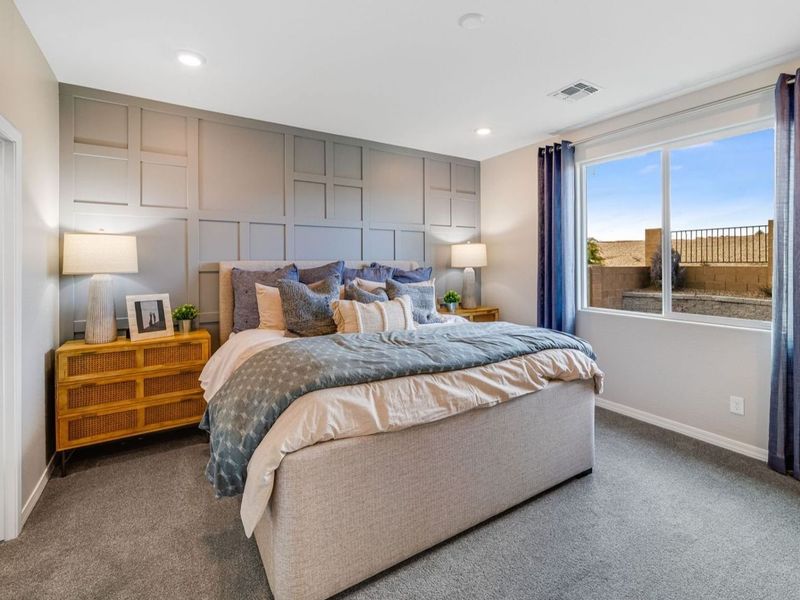 Furnished interior in a model home at Vineyards at Cottonwood in Cottonwood (Image 4).