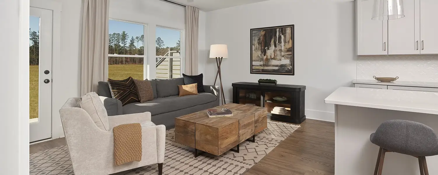 Furnished interior in a model home at Hammock Walk at Nexton in Summerville (Image 9).