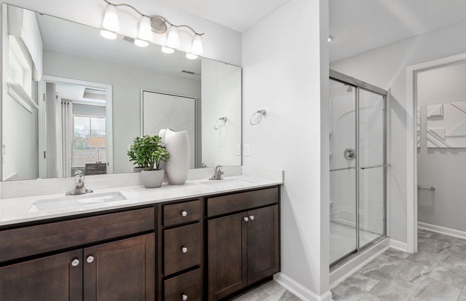 Furnished interior in a model home at Danbury in Winston-Salem (Image 13). Furnished interior in a model home at Danbury in Winston-Salem (Image 13).