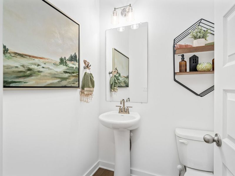 Furnished interior in a model home at Calista Farms in White House (Image 32). Furnished interior in a model home at Calista Farms in White House (Image 32).