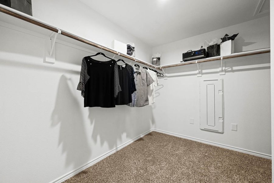 Furnished interior in a model home at Saratoga Crossing in Corpus Christi (Image 16). Furnished interior in a model home at Saratoga Crossing in Corpus Christi (Image 16).