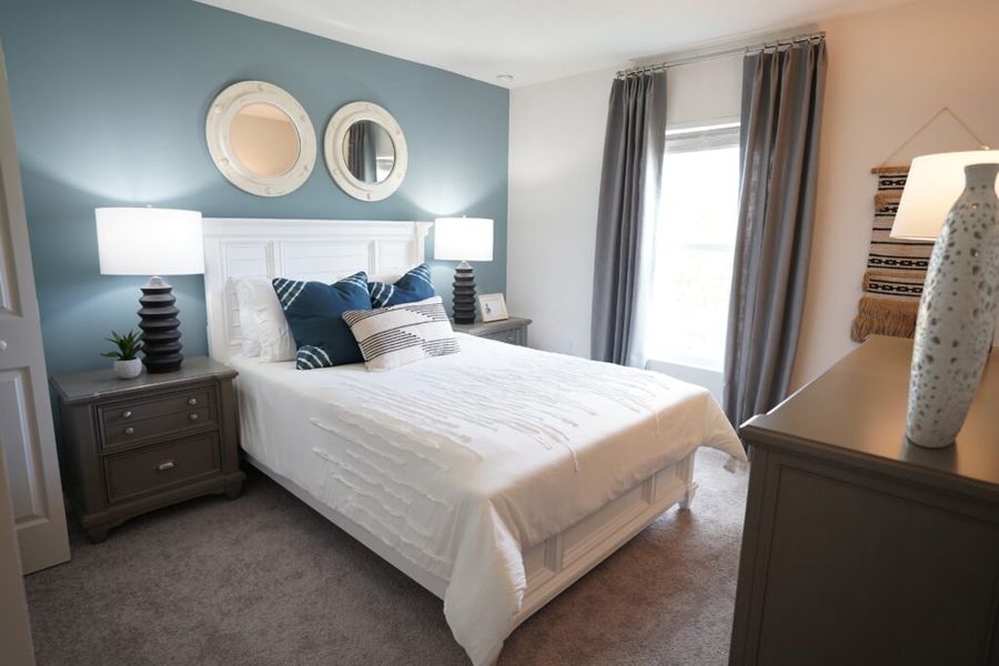 Furnished interior in a model home at Poinciana in Poinciana (Image 23).