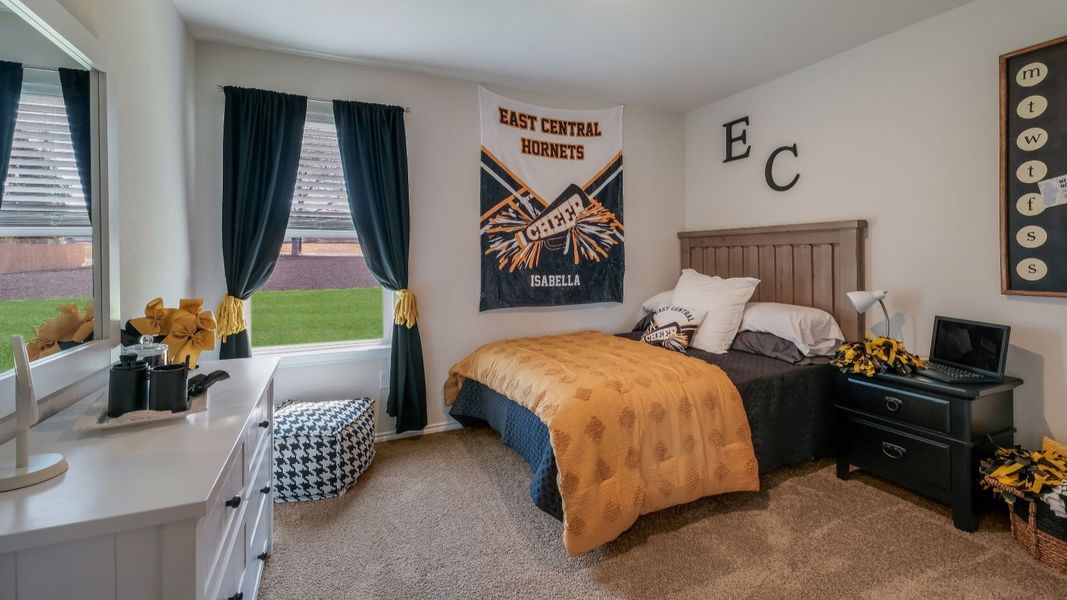 Furnished interior in a model home at August Trails in Needville (Image 18). Furnished interior in a model home at August Trails in Needville (Image 18).