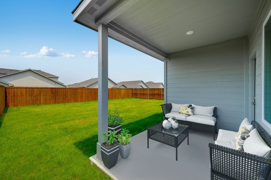 Exterior details of a home in River Ridge, Crandall (Image 31).