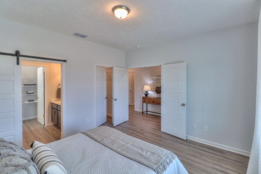 Furnished interior in a model home at Collin's Place in Decherd (Image 22).