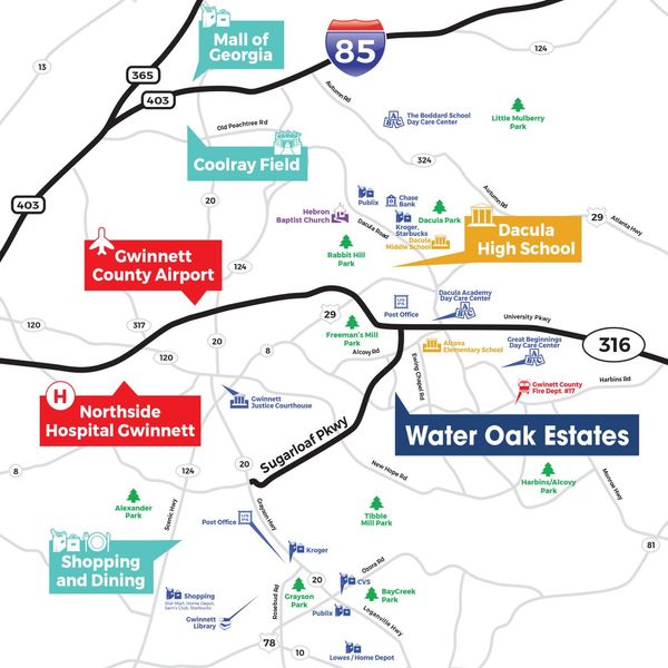 Image 61 of the Water Oak Estates community in Lawrenceville, GA. Image 61 of the Water Oak Estates community in Lawrenceville, GA.