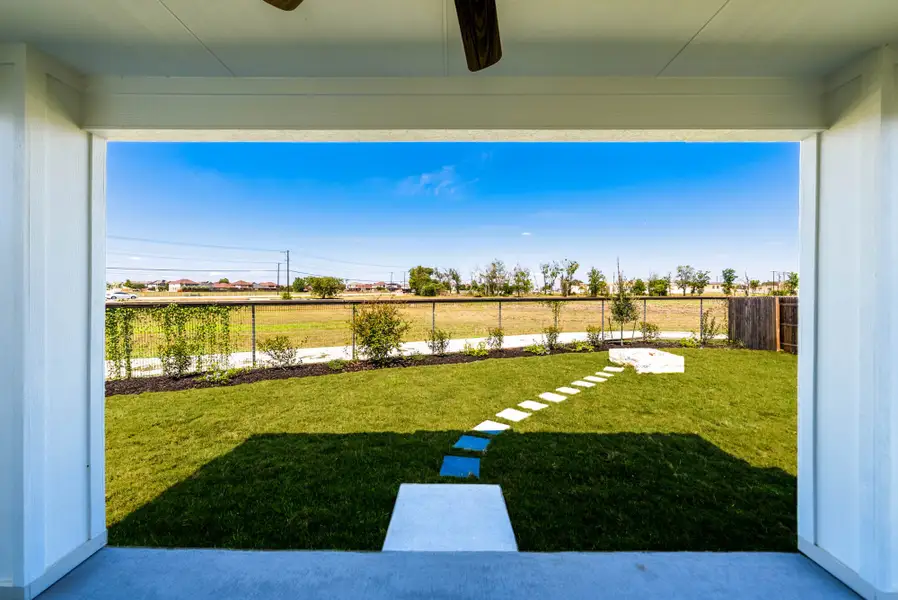 Exterior details of a home in August Fields, New Braunfels (Image 6).