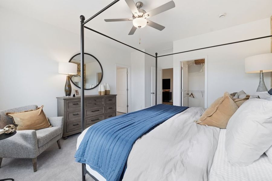 Furnished interior in a model home at Terraces at the Exchange in Indian Land (Image 31). Furnished interior in a model home at Terraces at the Exchange in Indian Land (Image 31).