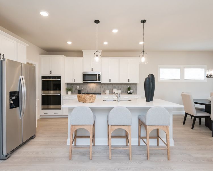 Furnished interior in a model home at Manning Mill in Adairsville (Image 4). Furnished interior in a model home at Manning Mill in Adairsville (Image 4).