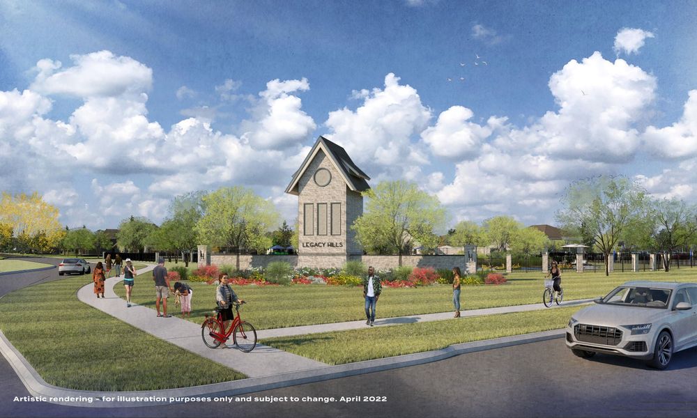 Image 2 of the The Bluffs at Legacy Hills community in Celina, TX. Image 2 of the The Bluffs at Legacy Hills community in Celina, TX.