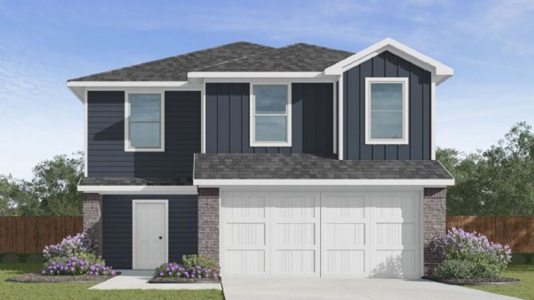 Front exterior of a home in the Allison Park community, located in Houston, TX (Image 7). Front exterior of a home in the Allison Park community, located in Houston, TX (Image 7).