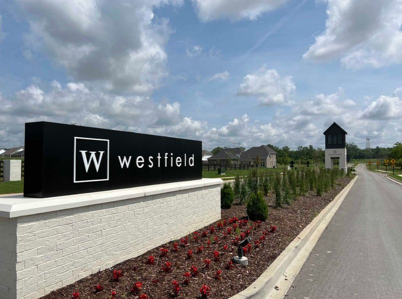 Entrance to the Westfield Garden Homes community in Gallatin, TN, featuring signage and landscaping (Image 13).