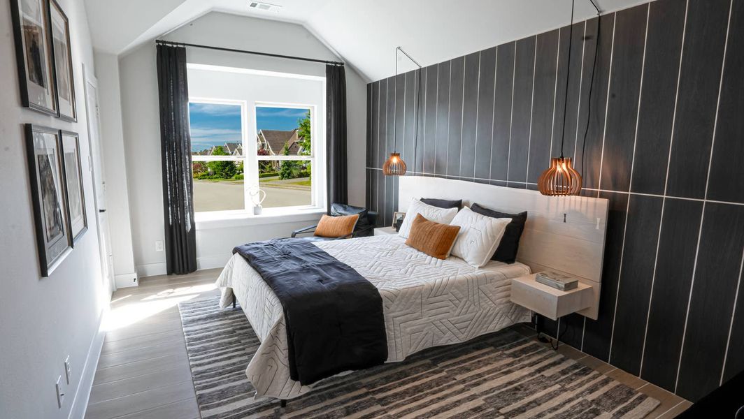 Furnished interior in a model home at Sutton Fields in Celina (Image 16).
