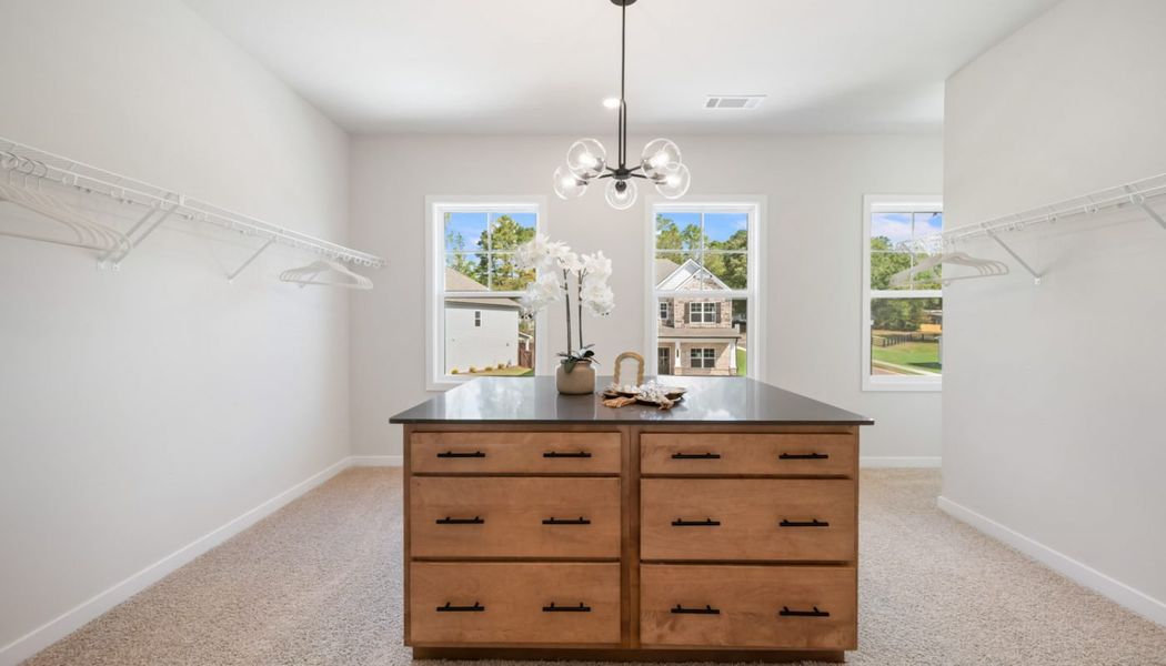 Furnished interior in a model home at Ponderosa Farms Manor in Gainesville (Image 35). Furnished interior in a model home at Ponderosa Farms Manor in Gainesville (Image 35).