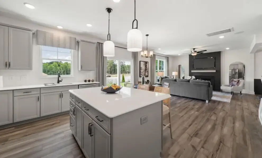 Furnished interior in a model home at Paisley Pointe in Boiling Springs (Image 13).