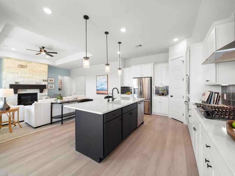 Furnished interior in a model home at Lago Mar in Texas City (Image 21). Furnished interior in a model home at Lago Mar in Texas City (Image 21).