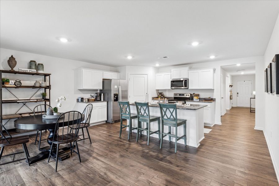 Furnished interior in a model home at Creekside Ridge in Dandridge (Image 13).