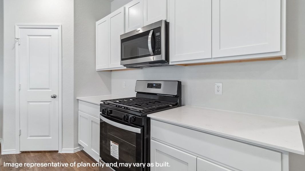 Furnished interior in a model home at Blue Ridge Ranch in San Antonio (Image 13).