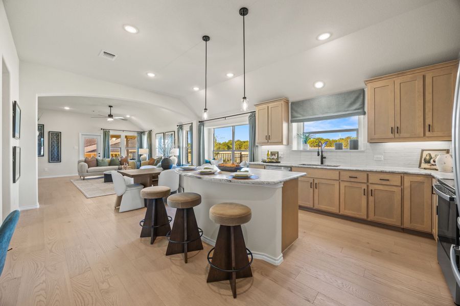 Kitchen | Waterford Park in Weatherford, TX by Landsea Homes