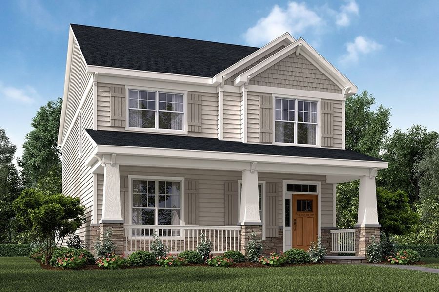 Image 3 of the Vermillion Mill Village community in Huntersville, NC.