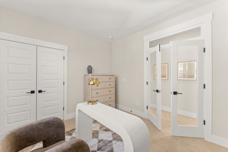 Furnished interior in a model home at Double Springs in Taylors (Image 58). Furnished interior in a model home at Double Springs in Taylors (Image 58).