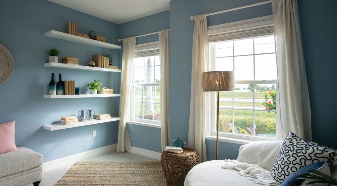 Furnished interior in a model home at Magnolia Estates in Lakeland (Image 4).